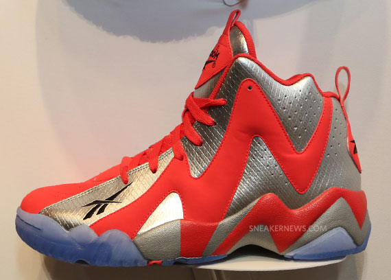 Reebok Kamikaze Ii Red Silver