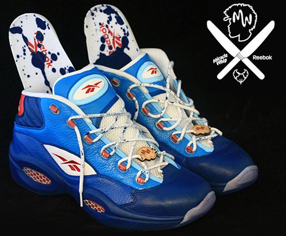 Reebok Question Questlove Miracle Whip Custom