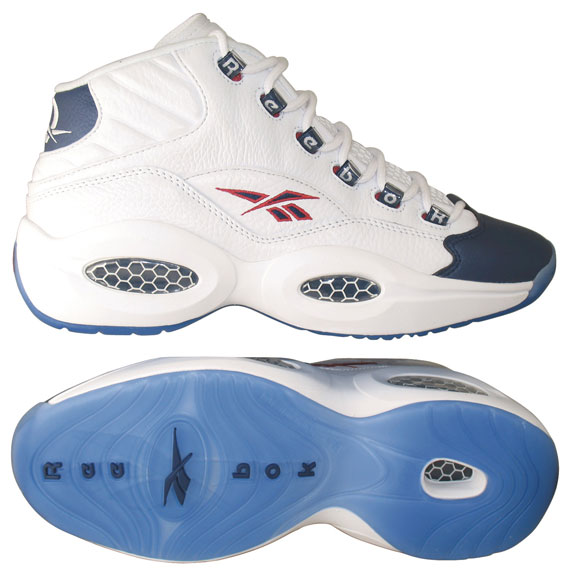 Reebok Question White Blue 2