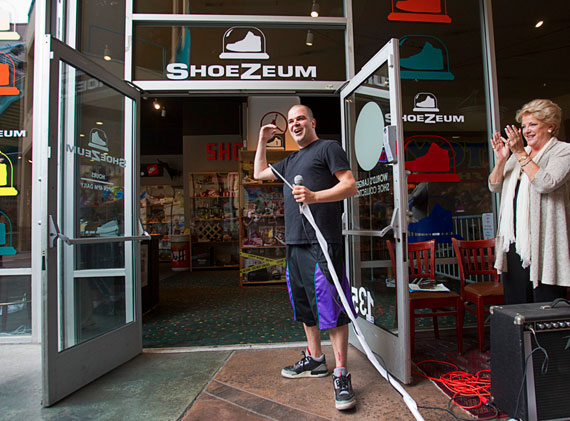 Shoezeum Reopens In Las Vegas