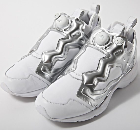 Verbal Reebok Pump Fury Hls Silver White 1