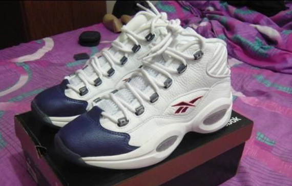 White Blue Reebok Question 1