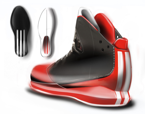 Adidas D Rose 3 Sketch 4