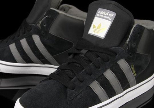 adidas Skate Campus Vulc Mid – Black – Cinder