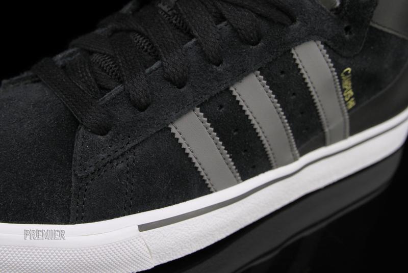Adidas Skate Campus Vulc Mid Black Mid Cinder White 4