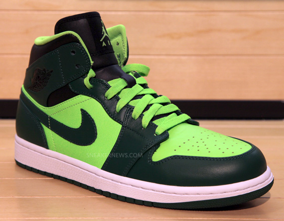 Air Jordan 1 Phat Green Neon 1