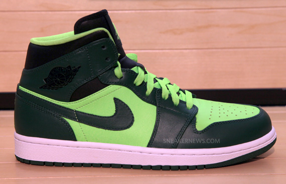 Air Jordan 1 Phat Green Neon 2