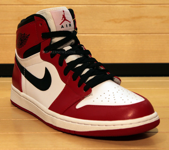 Air Jordan 1 Retro High 2013 White Red Black 5