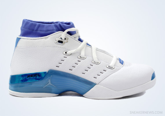 Classics Revisited: Air Jordan XVII Low - White - University Blue (2002)