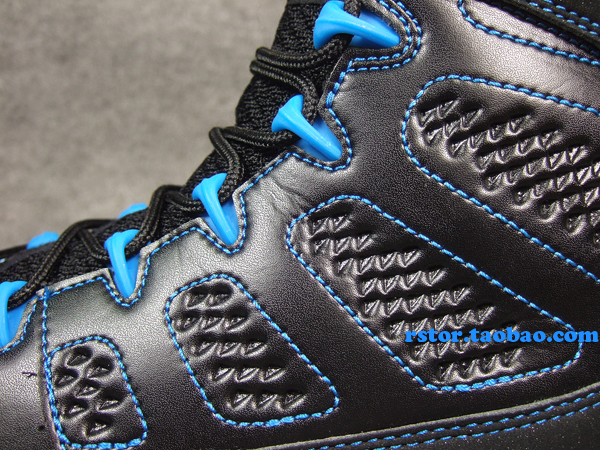 Air Jordan 9 Black Photo Blue White 04