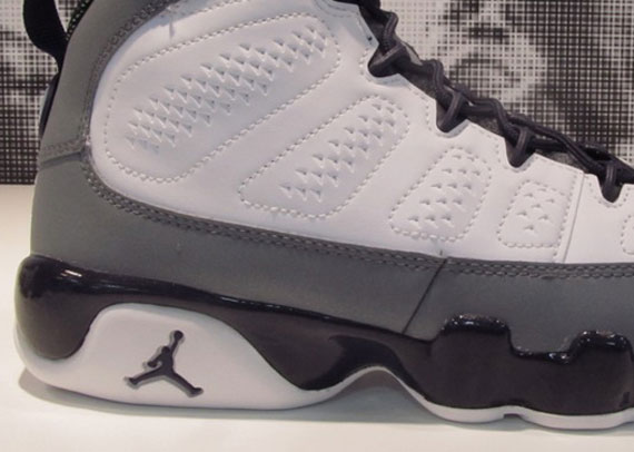 Air Jordan 9 GS - Medium Grey - Imperial Purple