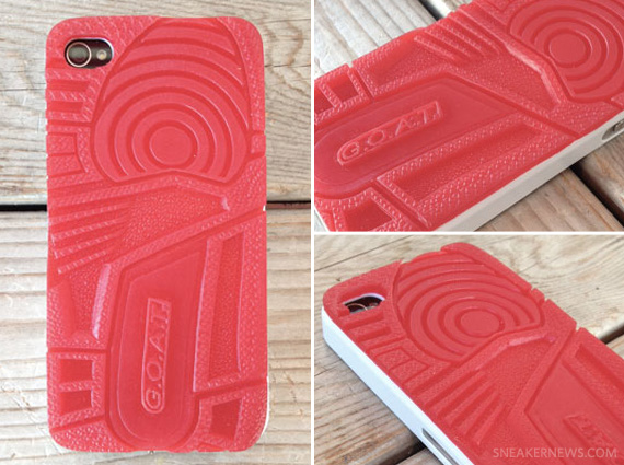 Air Jordan III-Inspired “G.O.A.T.” iPhone Case by Quincy Design Co.