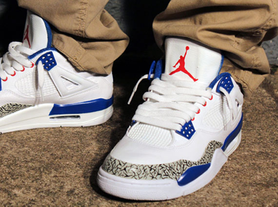 Air Jordan IV “Pure Blue” Customs By FRSH Footwear