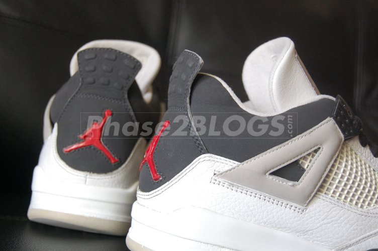Air Jordan Iv White Black Red Unreleased Sample 01