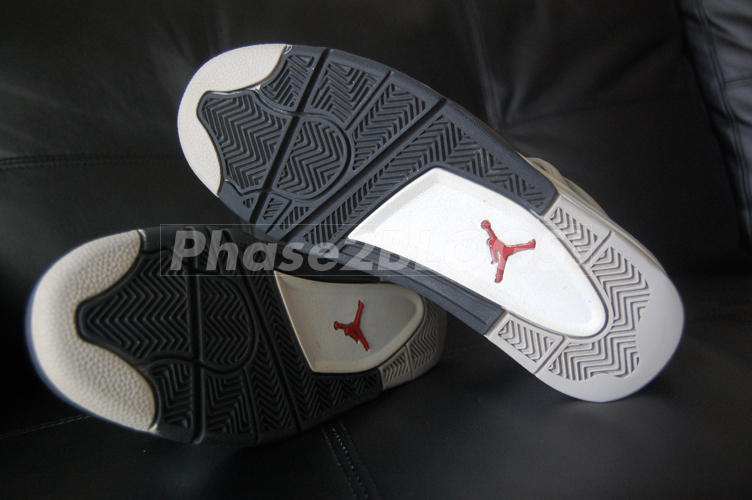 Air Jordan Iv White Black Red Unreleased Sample 04