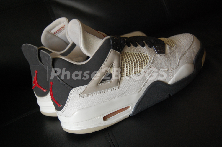Air Jordan Iv White Black Red Unreleased Sample 05