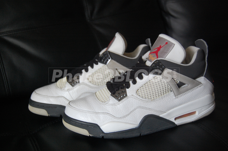 Air Jordan Iv White Black Red Unreleased Sample 06