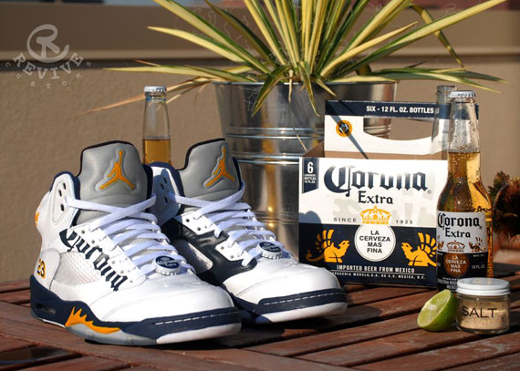 Air Jordan V “Corona” Customs by Revive