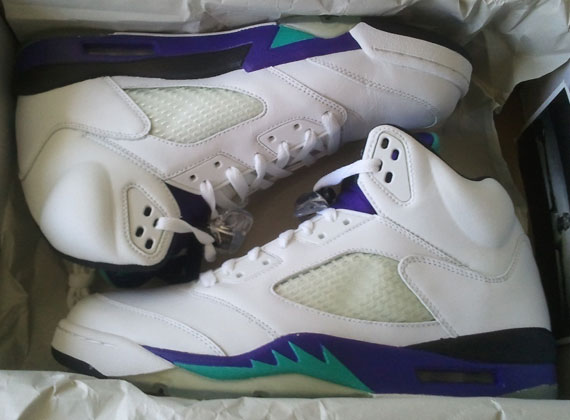 Air Jordan V Grape 2013 Retro Release Info