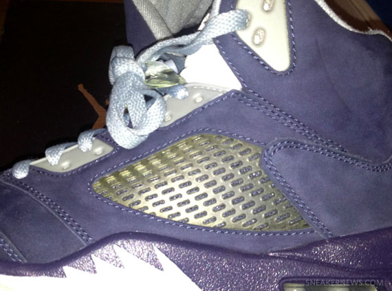 Air Jordan V "Navy" Sample on eBay