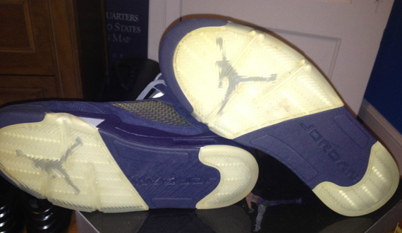 Air Jordan V Navy Suede On Ebay 6