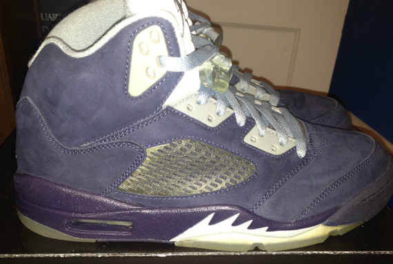 Air Jordan V Navy Suede On Ebay 7