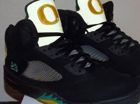 Air Jordan V “Oregon Pit Crew” Customs By Emmanuelabor