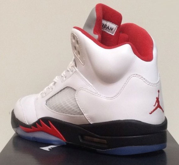 Air Jordan V White Black Red 2013 Retro On Ebay 5