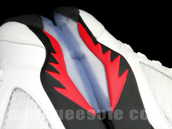 Air Jordan V White Black Red Ms 2