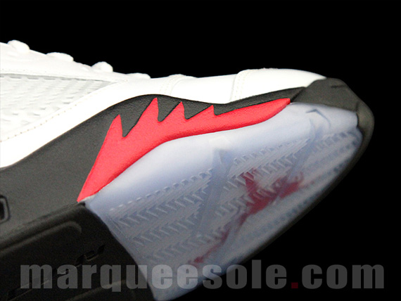 Air Jordan V White Black Red Ms 7