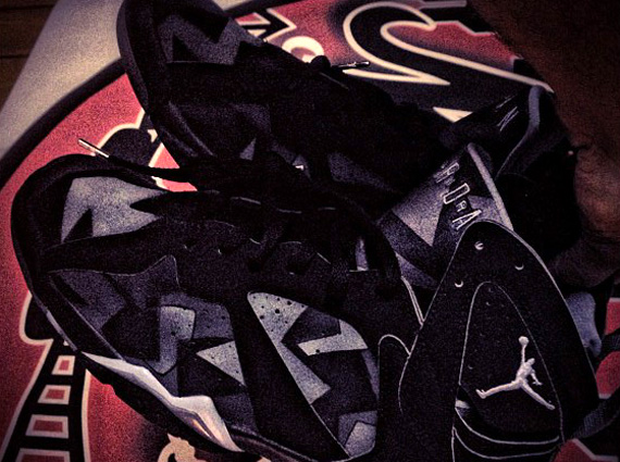 Air Jordan VII "Brooklyn Nets" Customs By Mache