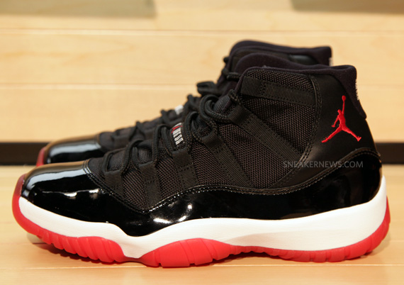 Air Jordan Xi Black Red Holiday 2012 11