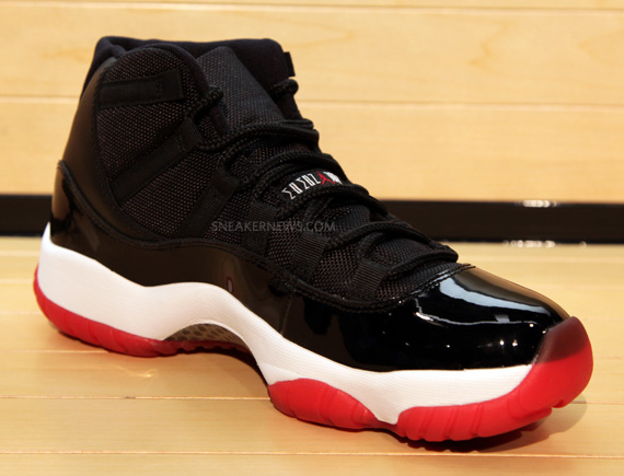 Air Jordan Xi Black Red Holiday 2012 5