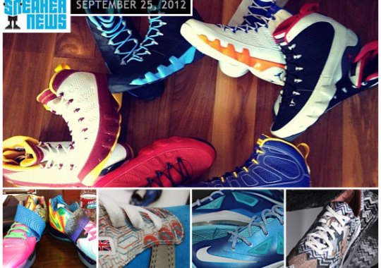 Sneaker News Daily Rewind – September 25, 2012