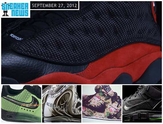 Sneaker News Daily Rewind – September 27, 2012