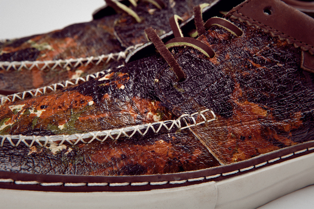Horween Leather Vans Vault Brushed Camo Pack 3