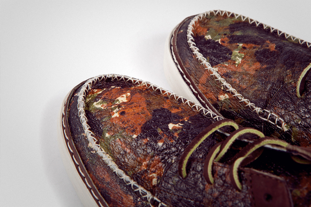 Horween Leather Vans Vault Brushed Camo Pack 4