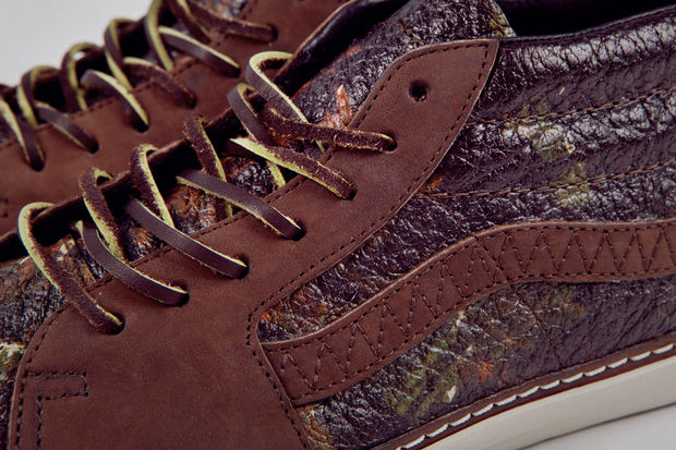 Horween Leather Vans Vault Brushed Camo Pack 9