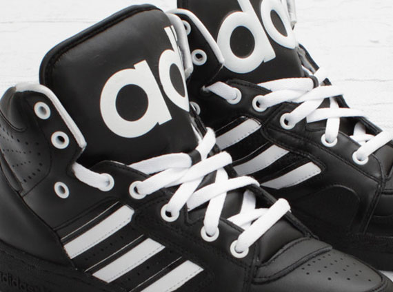 Jeremy Scott Adidas Js Instinct Hi Black White