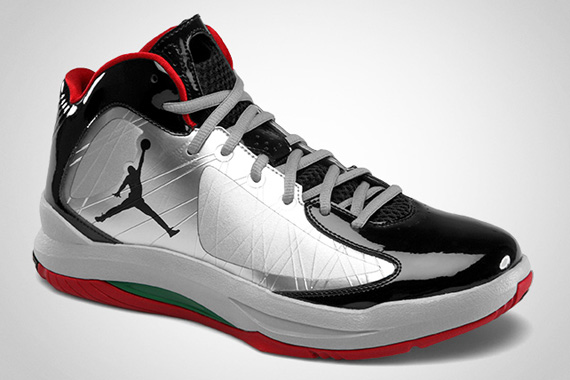 Jordan Aero Flight Black Stealth Pine Green