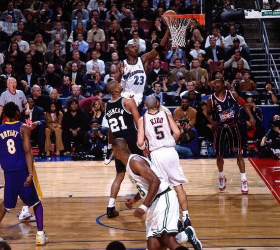 Jordan At 2002 All Star Game