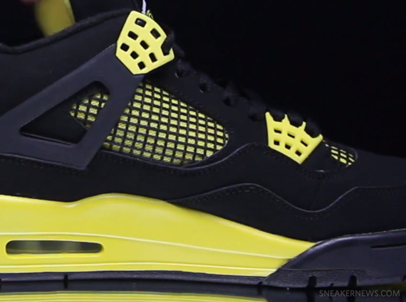 Air Jordan IV "Thunder" - Video Review