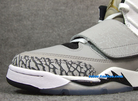 Jordan Son Of Mars Grey White Gold