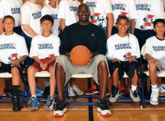 Michael Jordan In Air Jordan Xi Low Pe 1