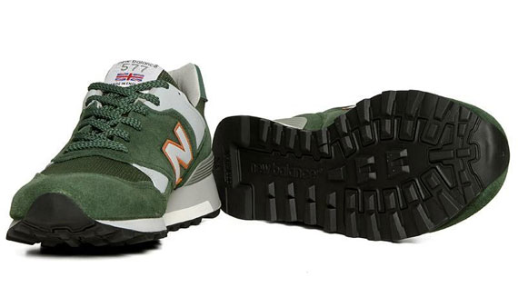 New Balance 577 Green Orange 5