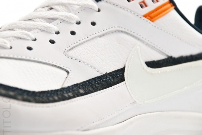 Nike Air Classic Bw White Dark Obsidian Orange 1