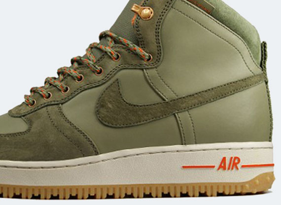 Nike Air Force 1 Dcns Military Boot Sage Silver Medium Olive 1