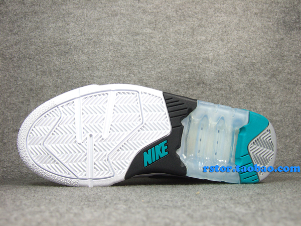 Nike Air Force 180 Mid White Blue Emerald 10