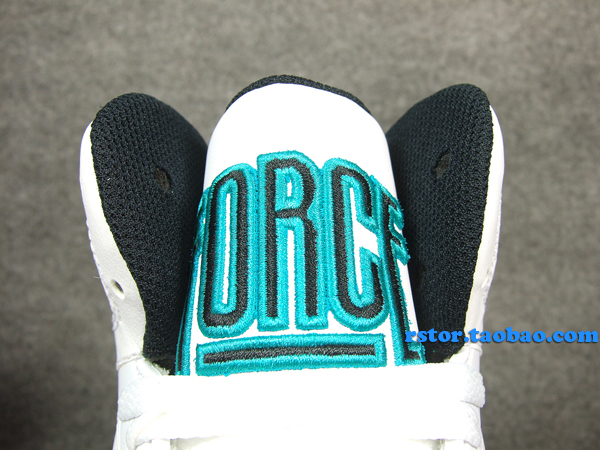 Nike Air Force 180 Mid White Blue Emerald 13