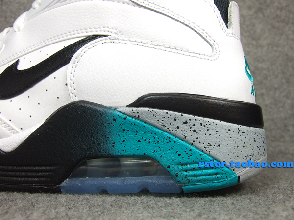 Nike Air Force 180 Mid White Blue Emerald 16